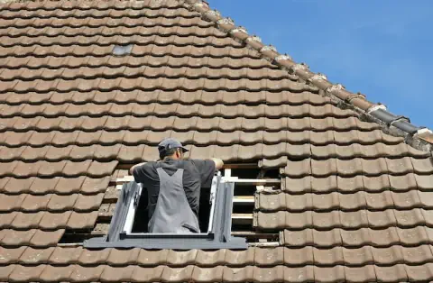 Pose de velux - Caudrot